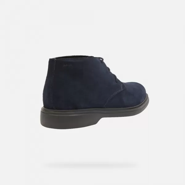  Botine pentru bărbați GEOX OTTAVIO G006455 ALBASTRU ÎNCHIS 