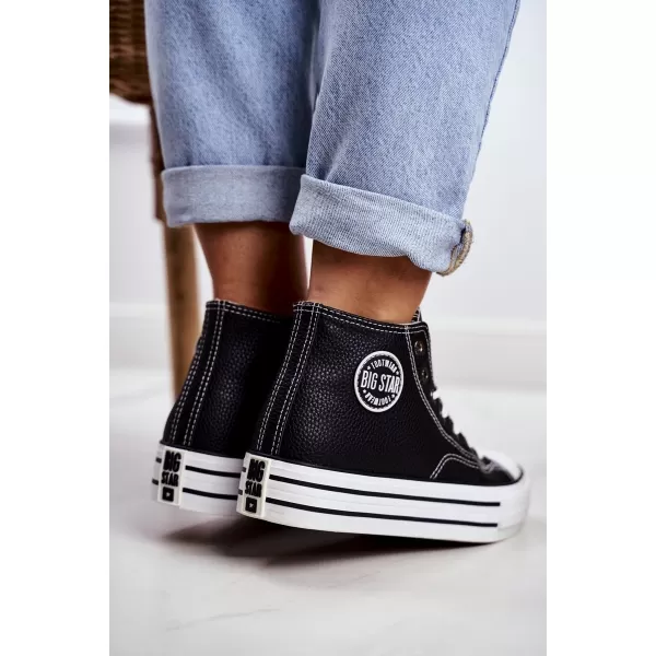  Adidasi de dama BIG STAR GG274012 NEGRI Pantofi Big Star 
