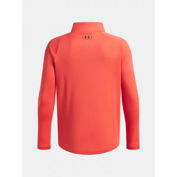  Hanorac pentru băiat UNDER ARMOUR TECH 2.0 1/2 ZIP 1363286-690 ROŞU 