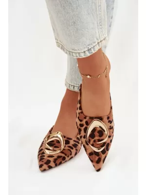 Papuci de damă BOTO GALVELLA 41296 LEOPARD