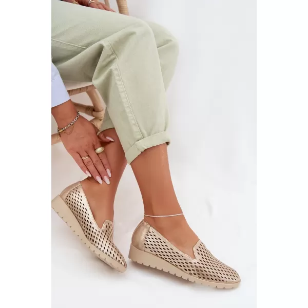 Pantofi de dama BOTO FLARIETTE 41860 AUR 