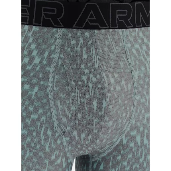  Boxeri pentru bărbați UNDER ARMOUR UA PERFORMANCE TECH - PRINT 6IN - 1PK 1383875-477 ALBASTRU 