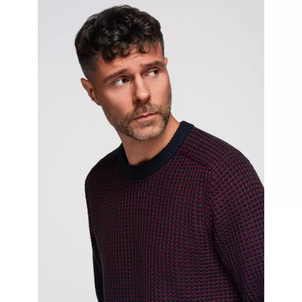  Pulover pentru bărbați OMBRE OM-SWSW-0122 MARO 