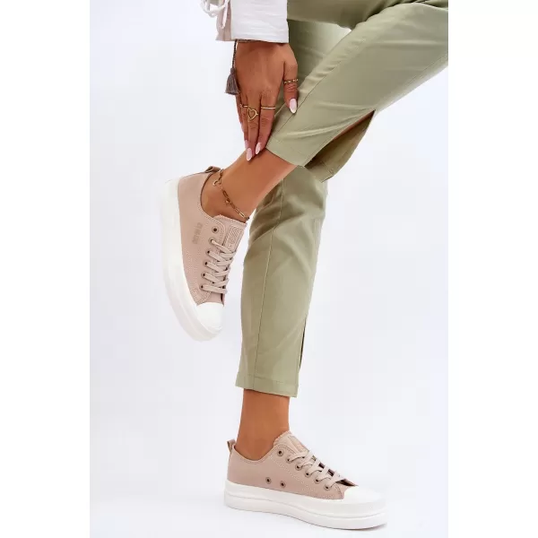  Adidasi de dama BIG STAR LL274969 BEI Pantofi Big Star 