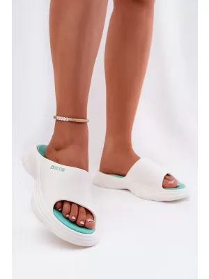 Papuci dama BIG STAR RR274A586 WHITE Pantofi Big Star