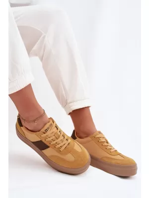 Adidasi dama BIG STAR TT274166 GALBEN Big Star Pantofi