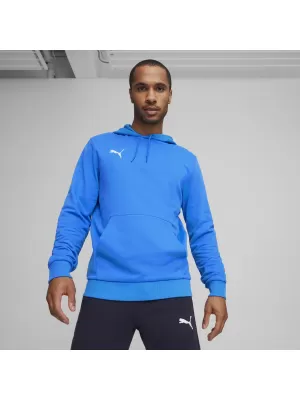 Hanorac pentru bărbați PUMA TEAMGOAL CASUALS HOODY 658618_02 IGNITE BLUE/ APRINDE ALBASTRU/ALB PUMA