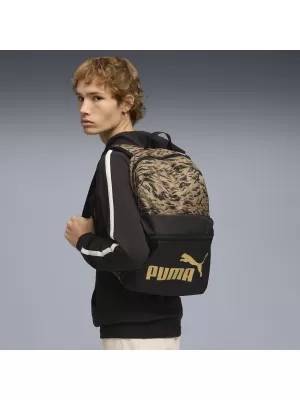 Rucsac PUMA PHASE AOP BACKPACK 091169_07 LEOPARD/GOLD LEOPARD/PUMA AURIE NR.1