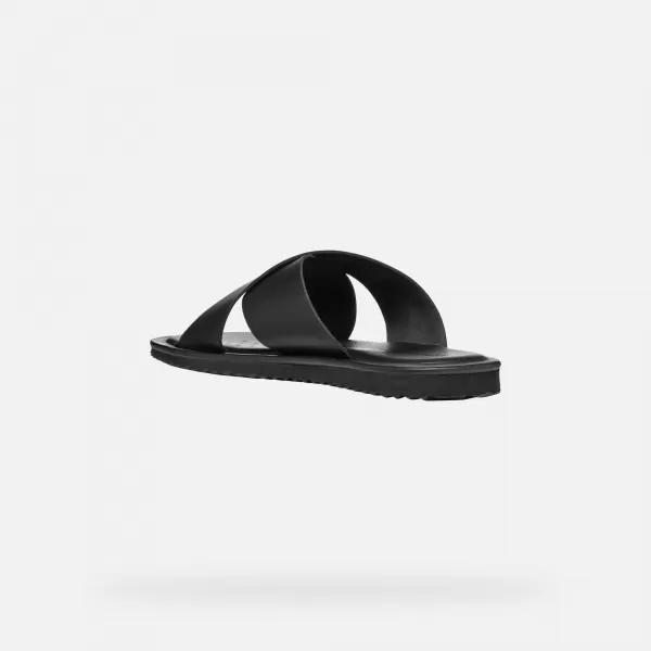  Sandale pentru bărbați GEOX ERICE G002620 NEGRU 