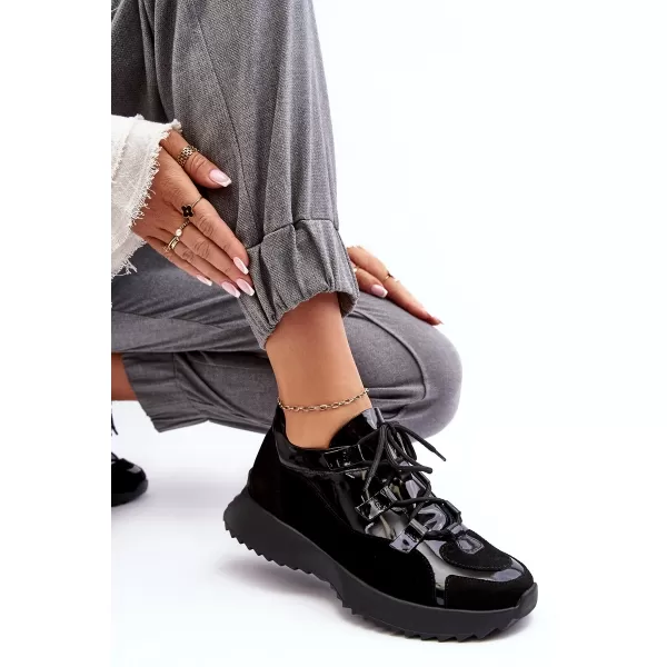  Pantofi de dama ZAZOO M01/2 NEGRU 