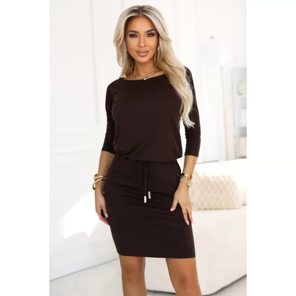  Rochie NUMOCO 13-169 MARO CIOCOLATA 