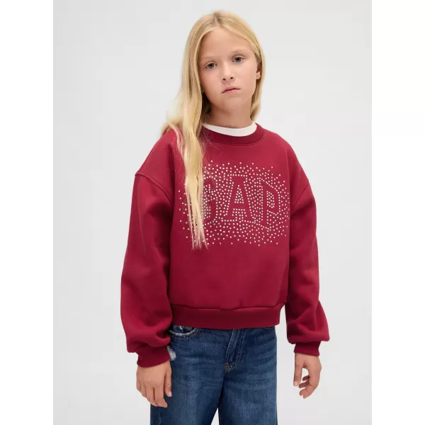  Hanorac pentru copii GAP CREW SWEATSHIRT 842081-01 HERING 