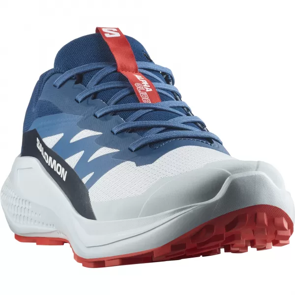  Pantofi pentru bărbați SALOMON ALPHAGLIDE L47724300 ALBASTRU BALADĂ/ALBASTRU ÎNCHIS/ROȘU FOC 