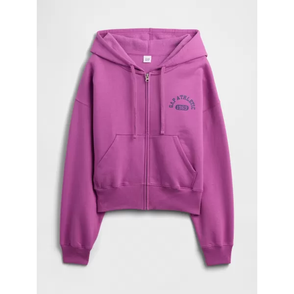  Hanorac de dama GAP LOGO HOODIE ZIP 823753-00 ORHIDEEA CATTLEYA 