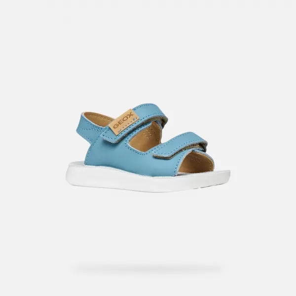  Sandale pentru baieti GEOX SANDAL LIGHTFLOPPY B455SB00032C4016 ALBASTRU 
