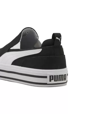Cizme PUMA COURT CLASSIC VULC SLIPON 400216_02 PUMA NEGRU/PUMA ALB