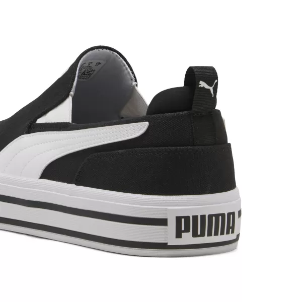  Cizme PUMA COURT CLASSIC VULC SLIPON 400216_02 PUMA NEGRU/PUMA ALB 