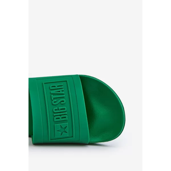  Flip-flops pentru bărbați BIG STAR NN174650 VERDE Pantofi Big Star 