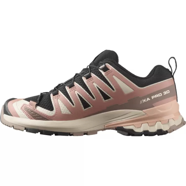  Pantofi de dama SALOMON XA PRO 3D V9 W L47882800 NEGRU/BURLWOOD/TRANDAFIR DE MAHON 