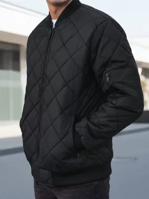 Jachetă pentru bărbați DSTREET TX2215 NEGRU