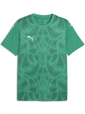 Tricou funcțional pentru bărbați PUMA TEAMULTIMATE JERSEY 706280-05 SPORT GREEN/ SPORT VERDE/PUMA ALB