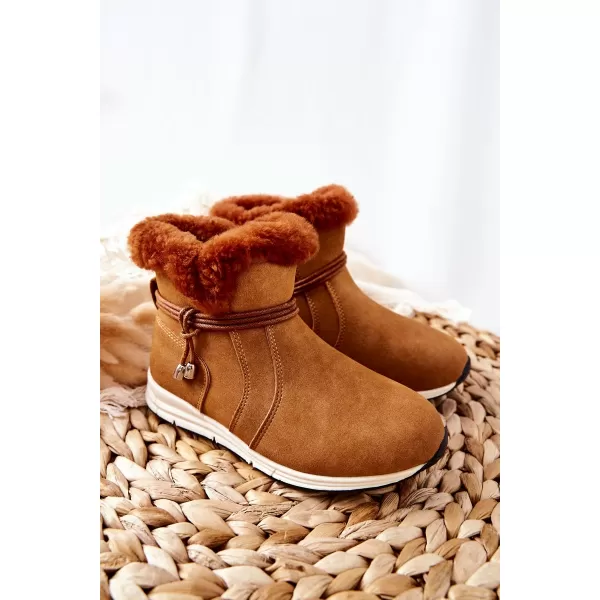  Cizme de zapada copii BIG STAR BB374058BS CAMEL Pantofi Big Star 