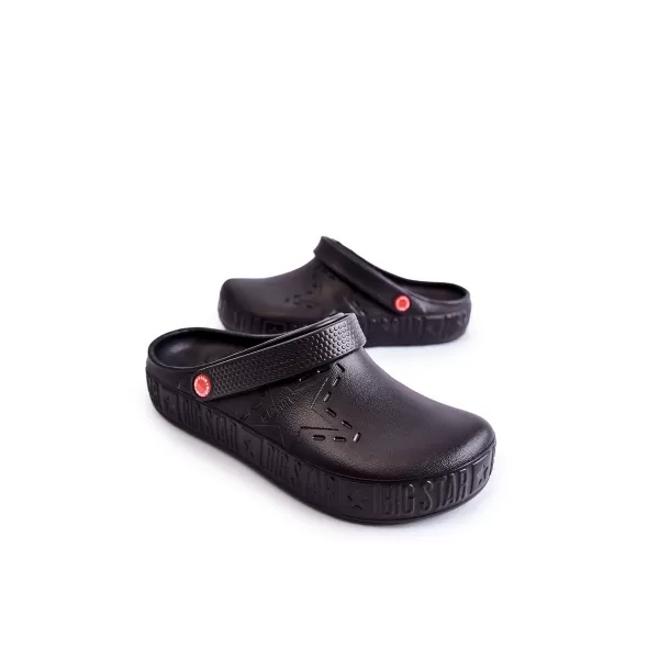  Papuci barbati BIG STAR II175001 NEGRI Pantofi Big Star 