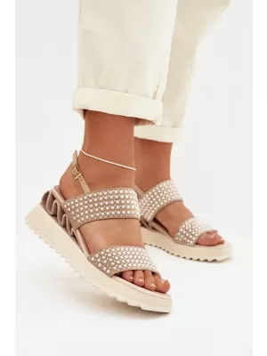 Sandale de dama D&A CR61-3067 BEJ