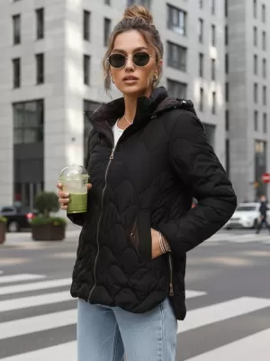Geaca de dama DSTREET TY5625 NEGRU