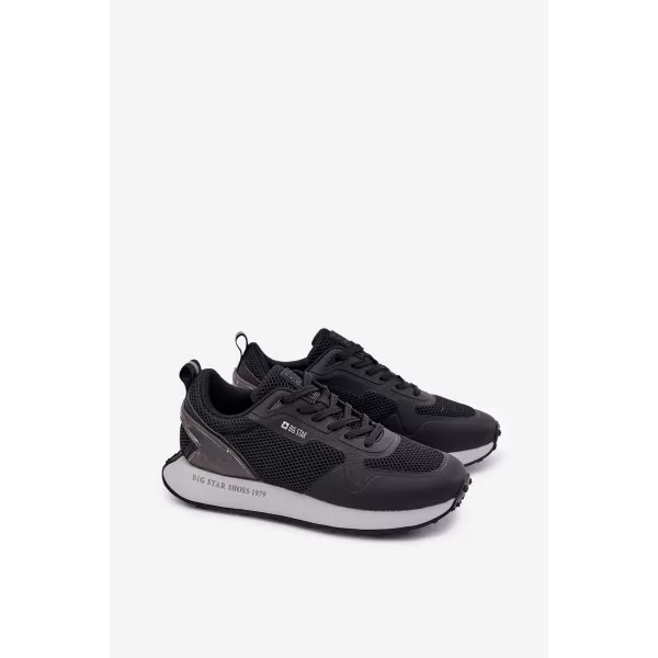  Adidași bărbați BIG STAR RR174361 BLACK Pantofi Big Star 