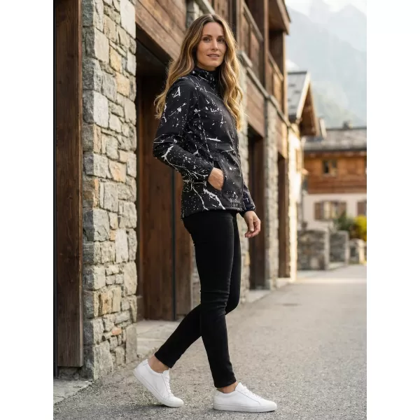  Jachetă softshell premium pentru femei ALTISPORT VOJ/ALW034JACK01 NEGRU 