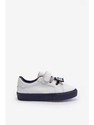 Adidași pentru copii BOTO PENNYN 32802 ALB/MARINIER