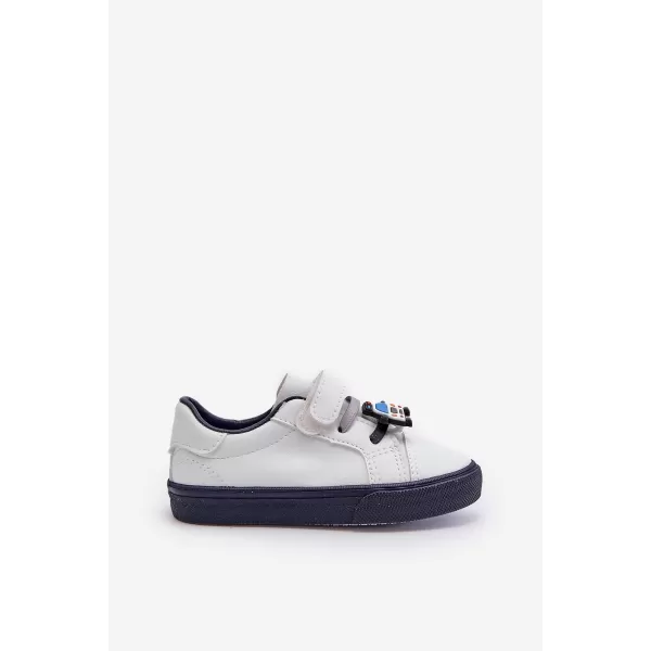  Adidași pentru copii BOTO PENNYN 32802 ALB/MARINIER 