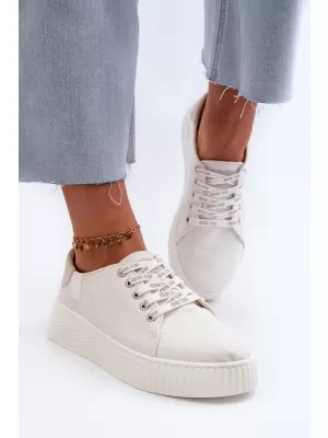 Adidași de damă BIG STAR NN276001 WHITE Pantofi Big Star