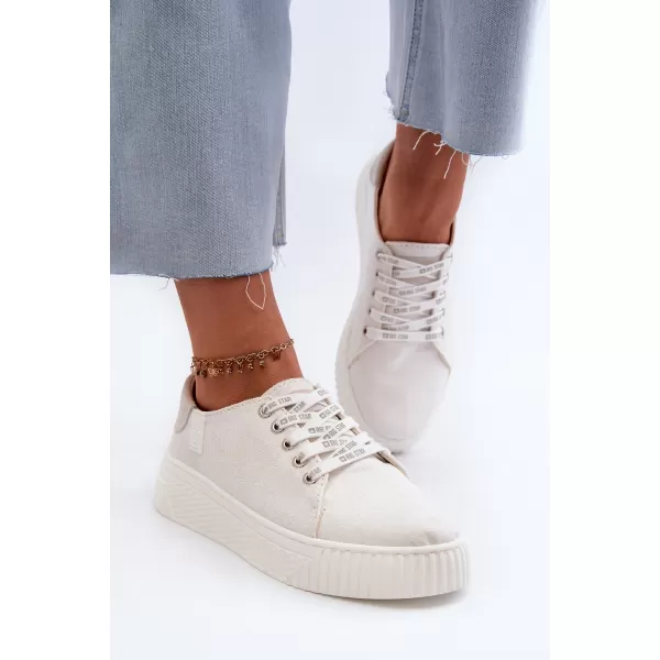  Adidași de damă BIG STAR NN276001 WHITE Pantofi Big Star 