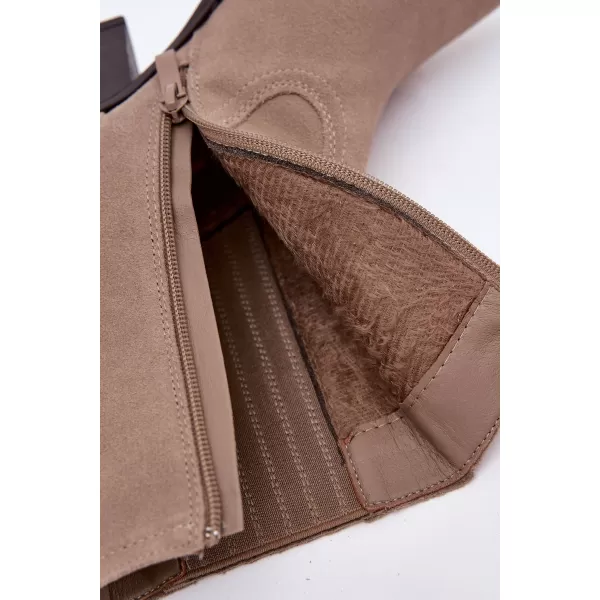  Pantofi de dama cu toc BOTO DYLIRA 40941 BEJ 