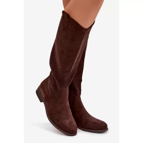  Cizme de dama S.BARSKI HY61-8022 MARO 