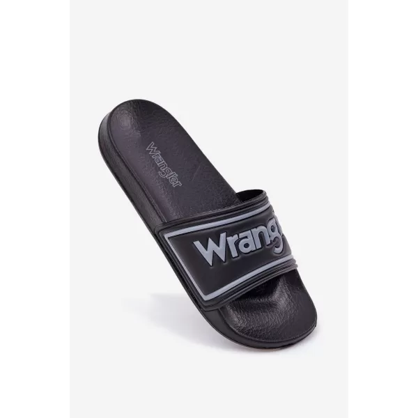  Papuci pentru bărbați WRANGLER AVERELL 20251042.25Y NEGRU 
