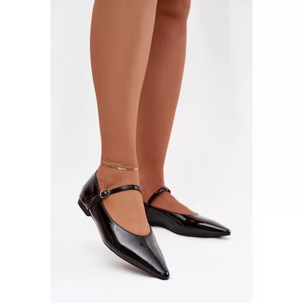  Balerini de dama BOTO JARELLE 40675 NEGRU 