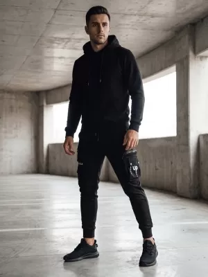 Pantaloni pentru bărbați DSTREET UX4155 NEGRU