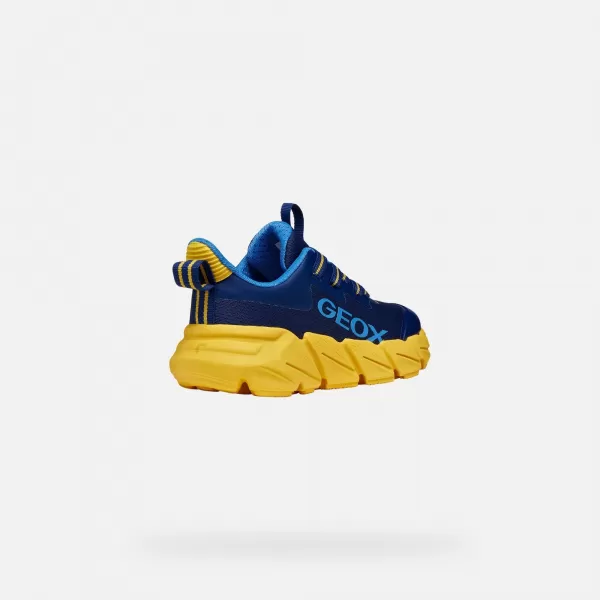  Adidași pentru băieți GEOX FLEXYPER FAST J46N1A0149JC0657 ALBASTRU ÎNCHIS 