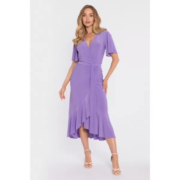  Rochie MOE M912 VIOLET DESCHIS 