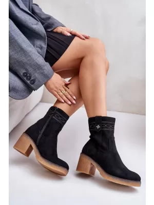 Pantofi de dama BOTO VAILIA 33844 NEGRU