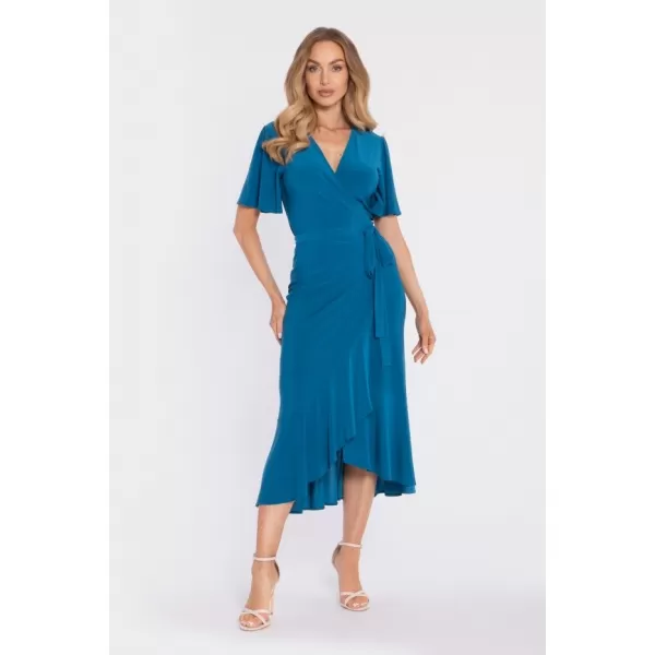  Rochie MOE M912 ALBASTRU OCEANIC 