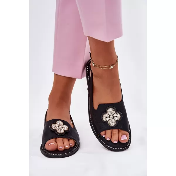  Sandale de dama S.BARSKI KV51-080 NEGRU 