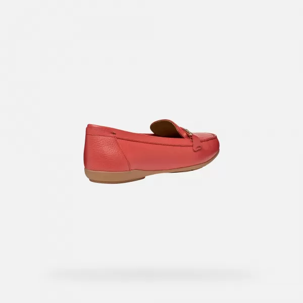  Mocasini de dama GEOX ANNYTAH MOC G012826 ROŞU 