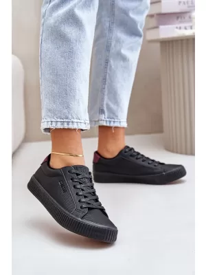 Adidași de damă BIG STAR OO274A462 NEGRI Pantofi Big Star