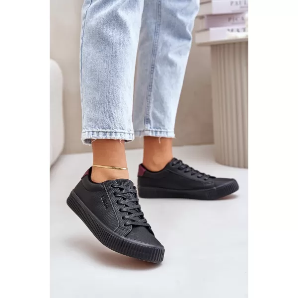  Adidași de damă BIG STAR OO274A462 NEGRI Pantofi Big Star 