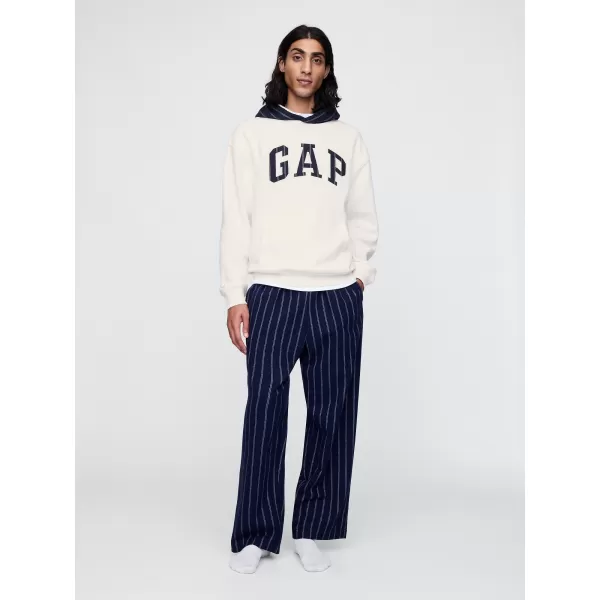  Hanorac pentru bărbați GAP LOGO HOODIE PULLOVER 645967-02 NOU ALB 