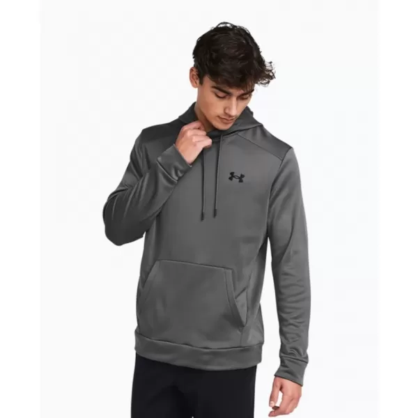 Hanorac pentru bărbați UNDER ARMOUR ARMOUR FLEECE FZ HOODIE 1373357-025 GRI 